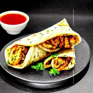 Schezwan chicken cheese roll