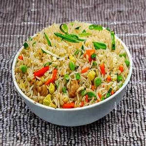 Veg Hong Kong Fried Rice   