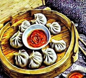 Chicken momos