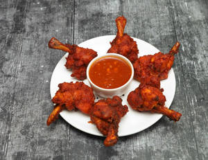 Chicken Lollipop Dry [6 Pieces]