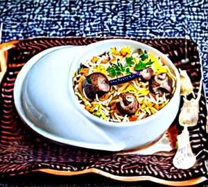 Mushroom Biryani