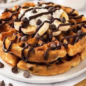 Belgian Chocolate Milk Waffle + 150ml Icecream