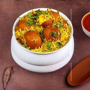 Egg masala biriyani