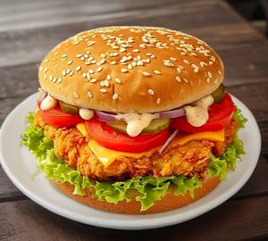 Chicken maxican zinggy burger