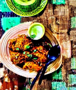 Mutton Dahiwala