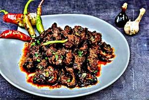 Mutton pepper dry