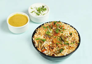 Hyderabadi Veg Dum Biryani Bowl
