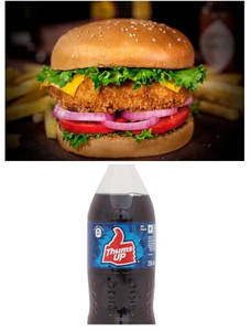 2 Crispy Chicken Burger + 500ml Cold Drink