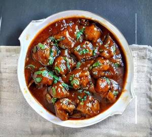 Mushroom Manchurian Gravy