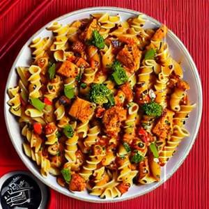Hot & Spicy Chicken Fusilli Pasta