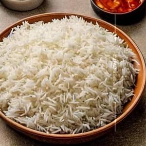 Plain rice