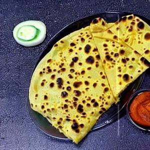 Cheese Masala Kulcha Butter