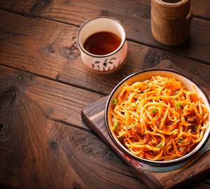 Schezwan Veg Fried Noodles