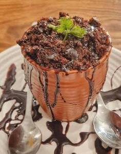 Dark Chocolate Matka Brownie