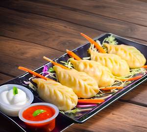 Soyabean Steam Momos