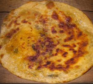 Boiled  egg paratha