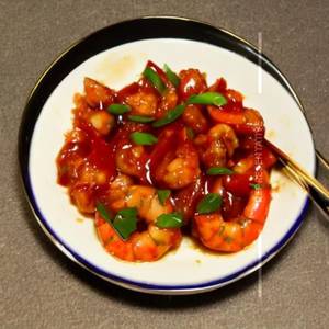 Prawn sweet n sour
