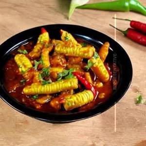 Baby Corn Chilli