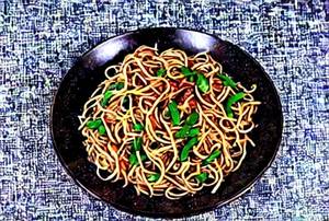 Veg Mushroom Noodles