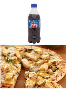2 Chicken Pizza [Medium 6 slice ] + 500ml Cold Drink