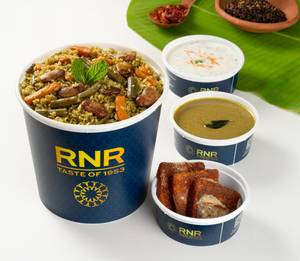 Donne Veg Biryani Bucket (Serves 3 To 4)