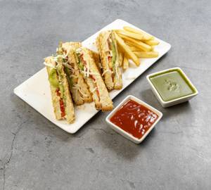 Mumbai Masala and Cheese Sandwich