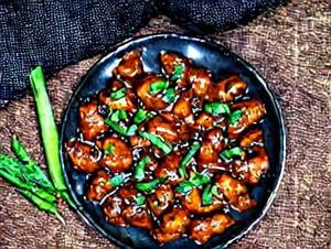 Mushroom Manchurian Gravy