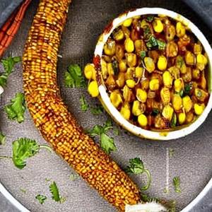 Spice Corn Ball in Lemon Chilli Sauce
