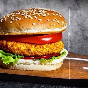Paneer Maharaja Burger
