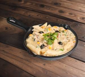 Baked White Pasta with Cheese