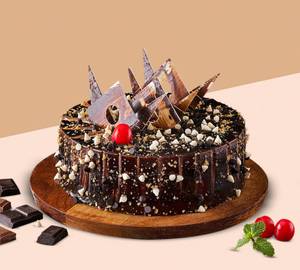 Chocolate Marble crunch  Cake