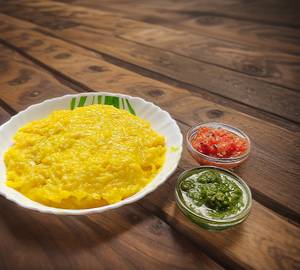 Moong dal khichdi plain