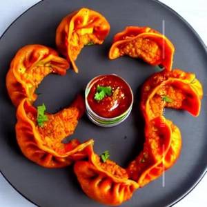Veg Tandoori Moroccon Masala Momos