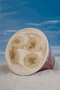 Banana Caramel Fruit Shakes