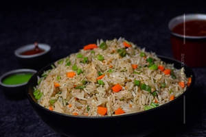 Schezwan Chicken Fried Rice