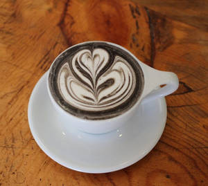 Charcoal Mocha Latte