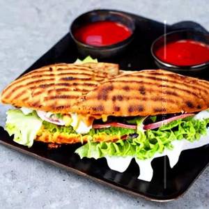 Paneer Burger Shawarma