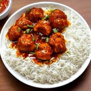 Chicken Manchurian Rice
