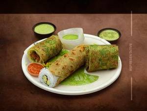 Hariyali chaap roll