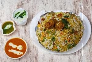 Veg Hyderabadi Biryani
