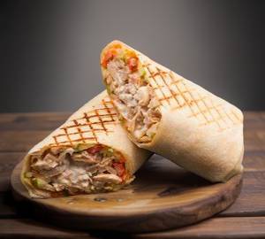 Grilled chicken shawarma