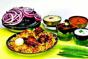 Chettinad Chicken Biryani [Half]