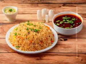 Egg Triple Schezwan Rice