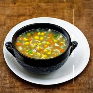 Sweet Corn Chicken Soup