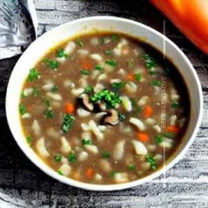 Veg Mushroom Soup