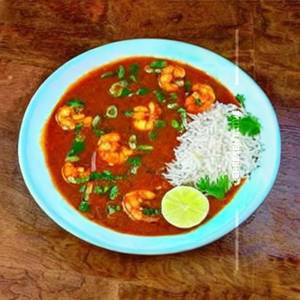 Prawns Chilly Rice