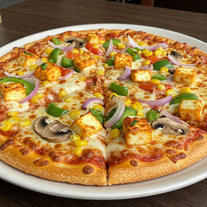 Deluxe Veggie Pizza [Hand Tossed]