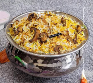 Malabar Mushroom Biryani