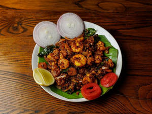 Prawns Manchurian Gravy