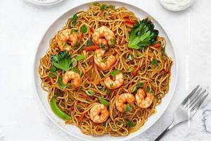 Prawns Chilly Noodles